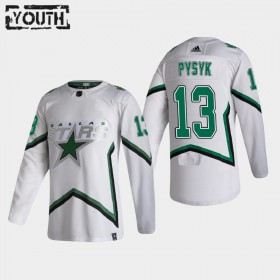 Dallas Stars Trikot Mark Pysyk 13 2020-21 Reverse Retro Authentic - Kinder